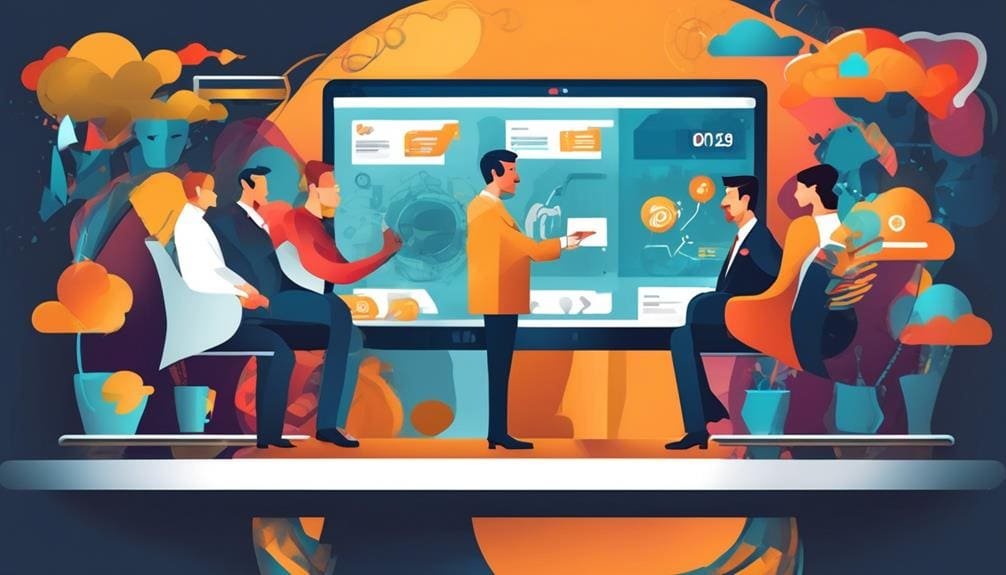 collaborative online events and training