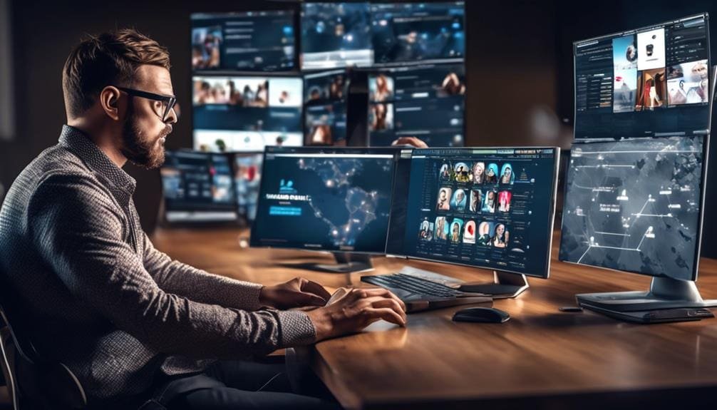enhancing online presence through social media and email marketing