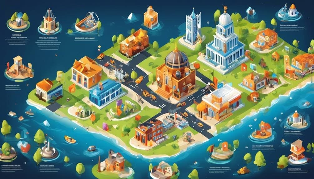 incorporate local landmarks effectively