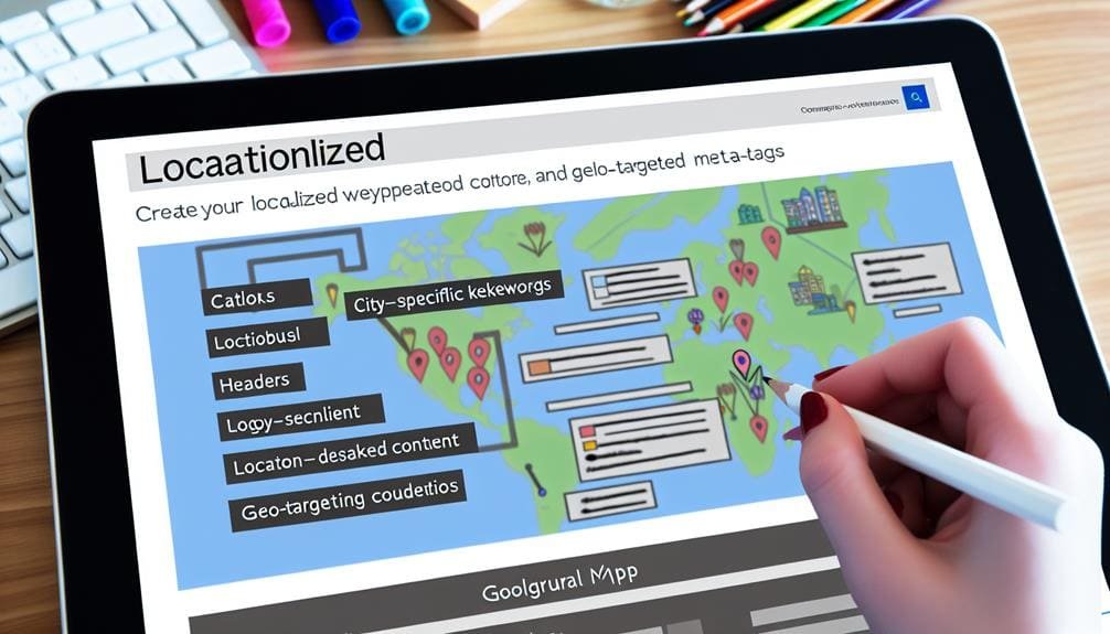 regional seo on page optimization