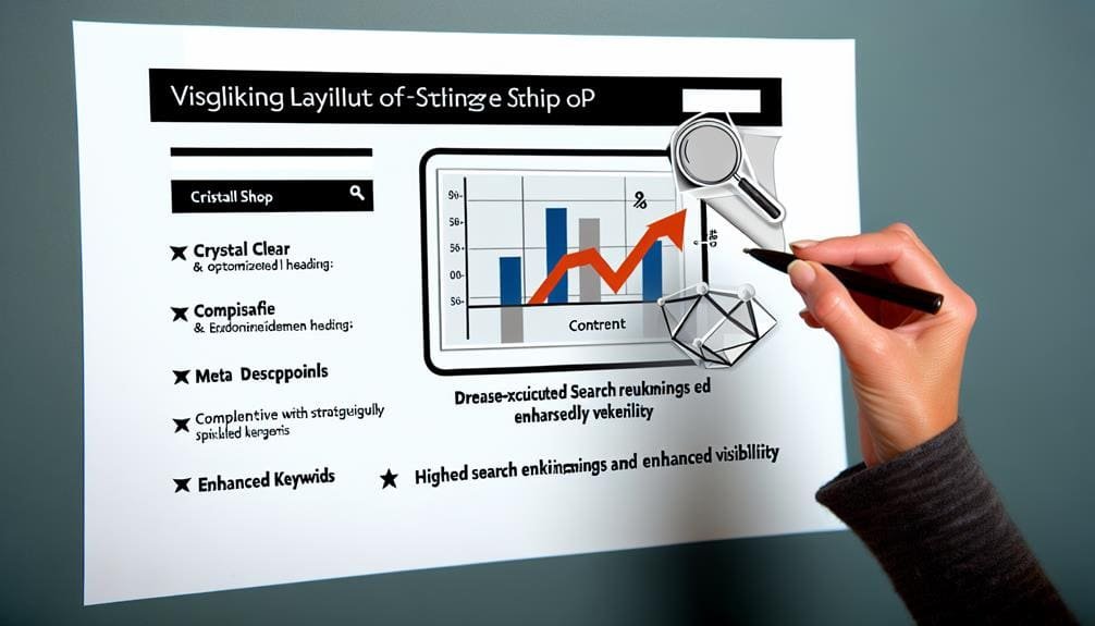 small shops and on page seo